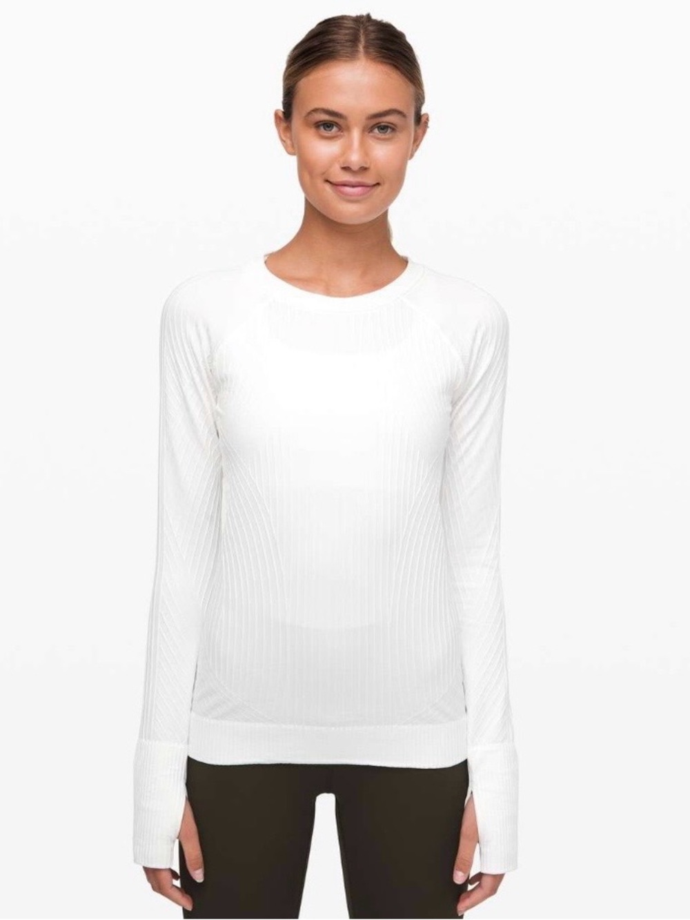 Lululemon Rest Less Pullover White Women’s Size 2/4